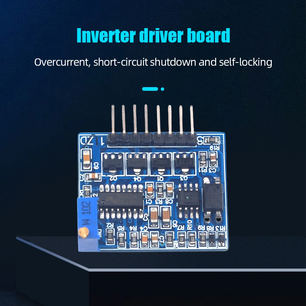 

SG3525 LM358 Inverter Driver Board Frequency Adjustable Inverter Converter Driver Board 12V-24V 1A High-Frequency High Current