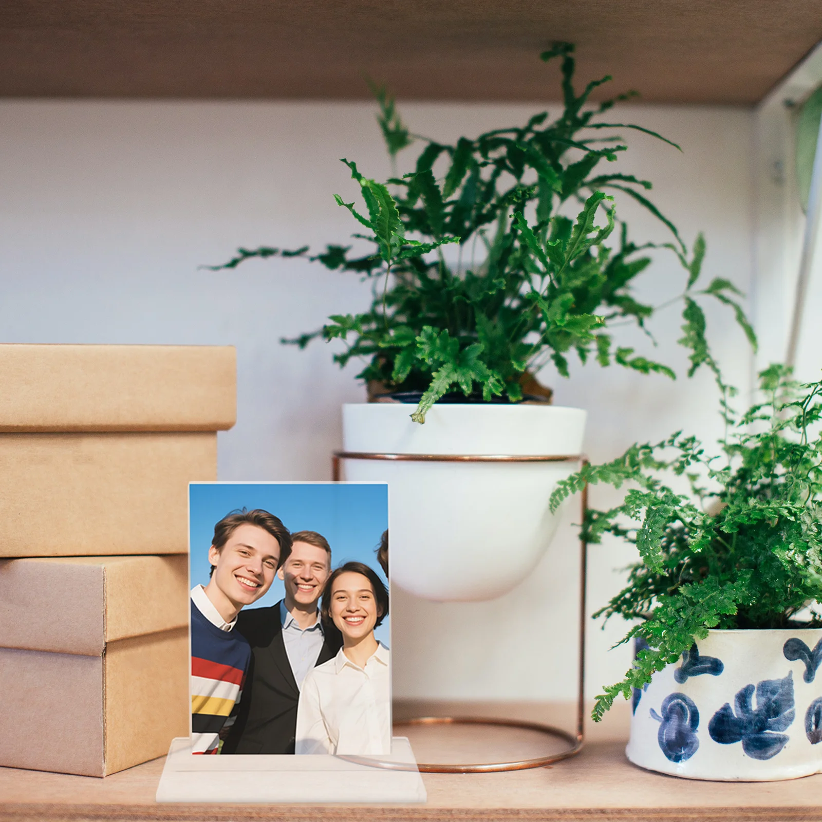 

Crystal Photo Frame For Sublimation Single Side Clear Diy Blank Rectangle Picture Frame Memorial Graduation Heat Transfer