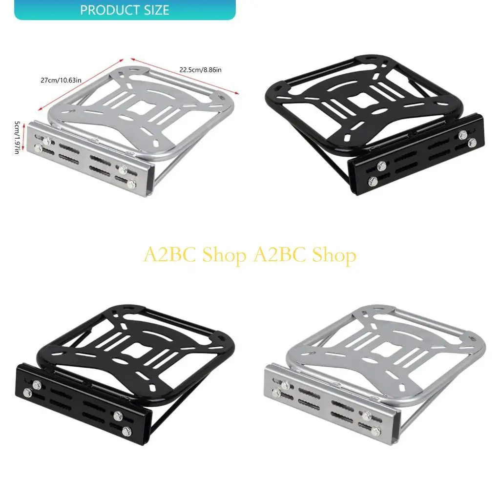 A2BC Metal Luggage Rack Cargo Rack Mount for Electric Bicycles Universal Application Quick Mount Large Storage Capacity