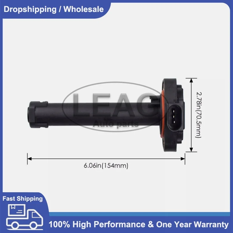 Olieniveausensor 12617607909   Voor BMW E60 E61 525xi 530xi E83 X3 E70 F15 X5 E71 X6 L6 3.0L 12617548062 12617543091 12617567722