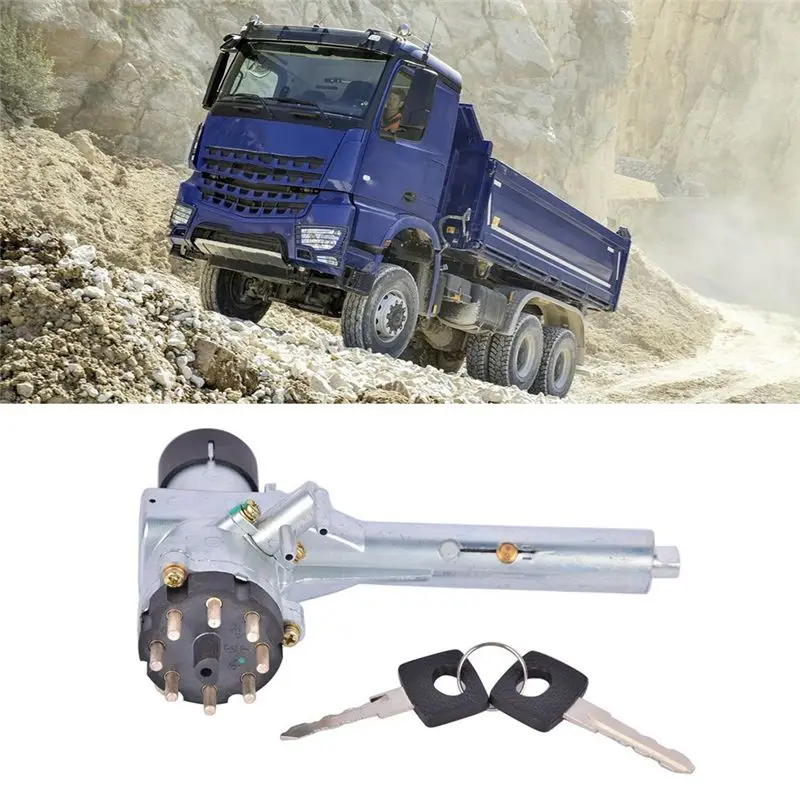 Durable-Ignition Lock Switch With Key For BENZ Gas - W460 & W463 Trucks 0014621630 7616740820 7193002