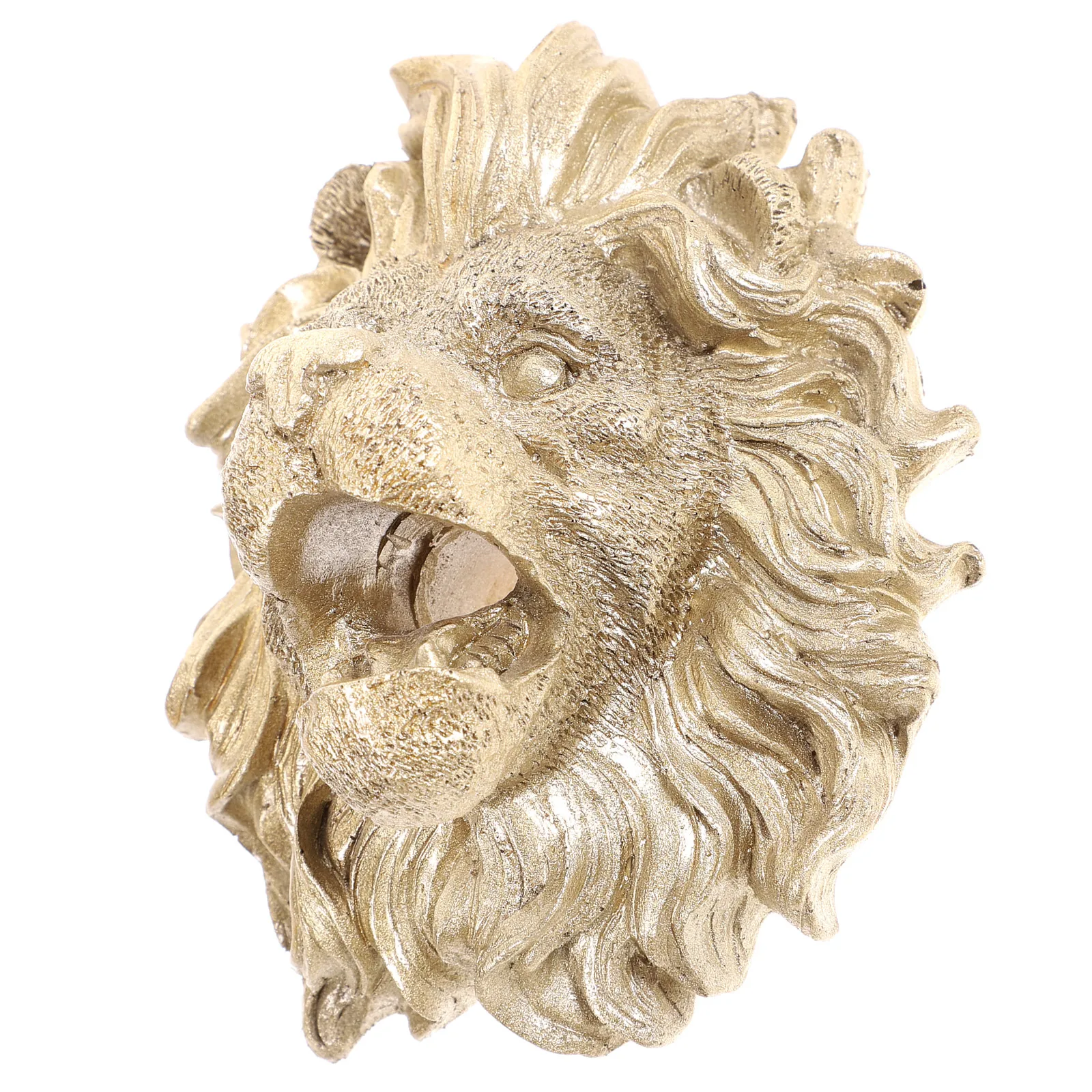 

Lion Head Fountain Nozzle Resin Wall Hanging Garden Pond Sprayer Outdoor Watering Decoration Yard Fountain Sprinkler