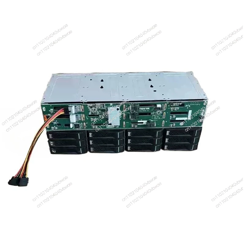 

3.5 inch 12 bay hard drive expansion 6GB 12GB SAS SATA 4Pin power cage Transfer 8643 to 8087
