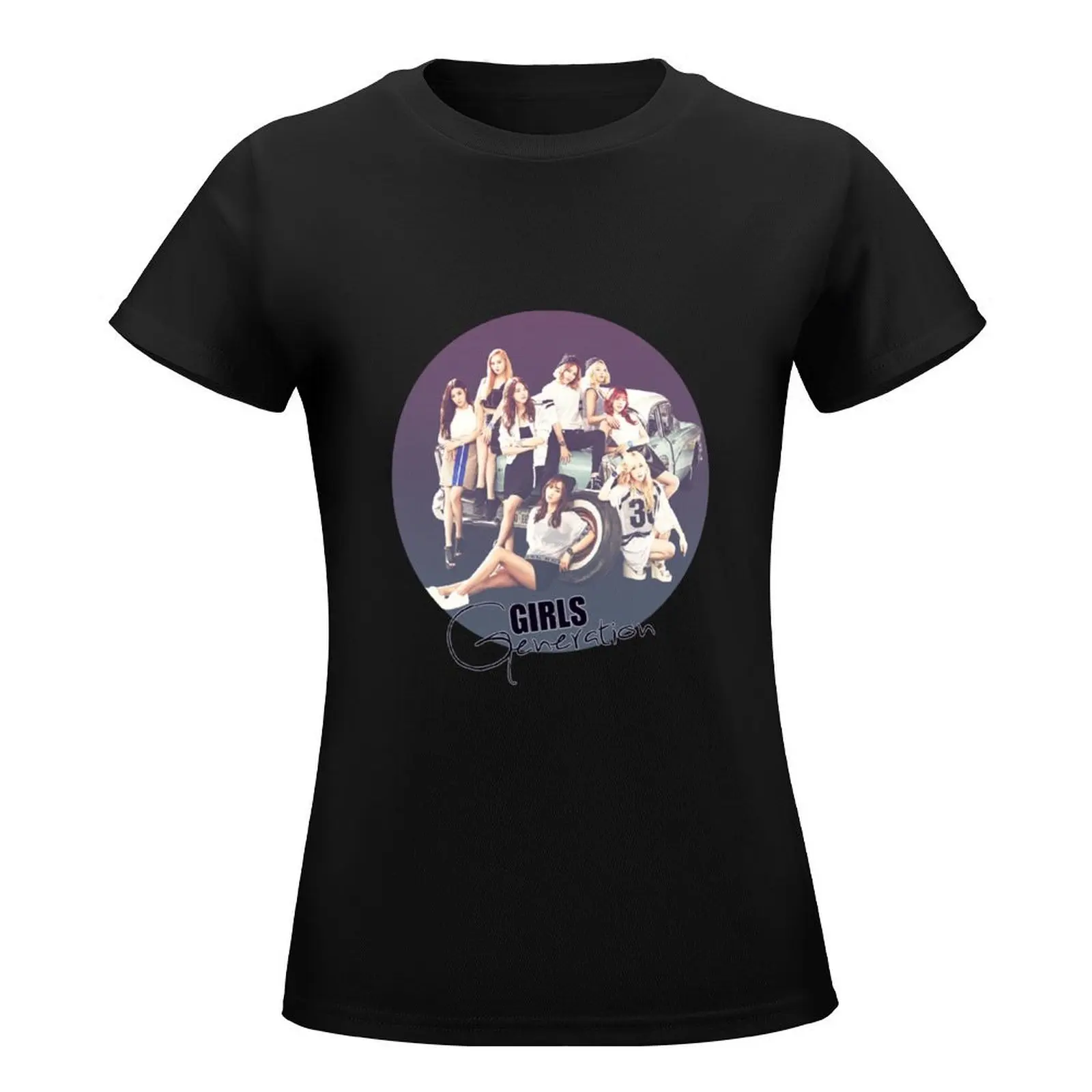 Girls Generation T-Shirt aesthetic clothes anime clothes tops cute tops new edition t shirts for Women