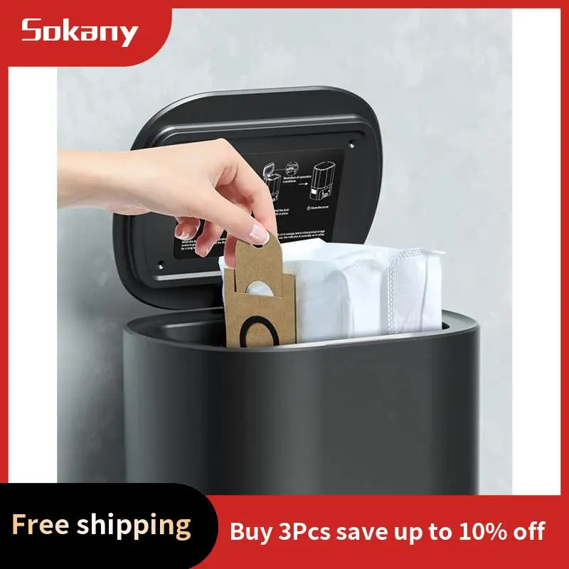 

A68M-12 Pack Replacement Dust Bags For Amarey A90+ Self-Emptying Robot Vacuum