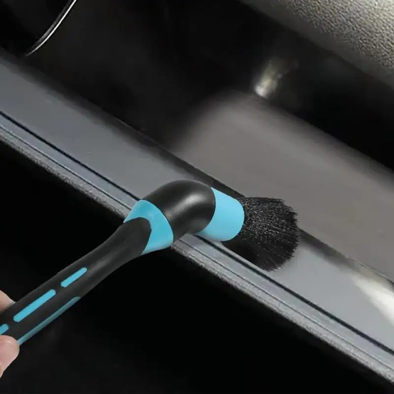 Soft Detail Brush Car Detailing 3pcs Car Detailing Brush Set Super Soft Cleaning Air Conditioner For Auto Interior Detail Brush