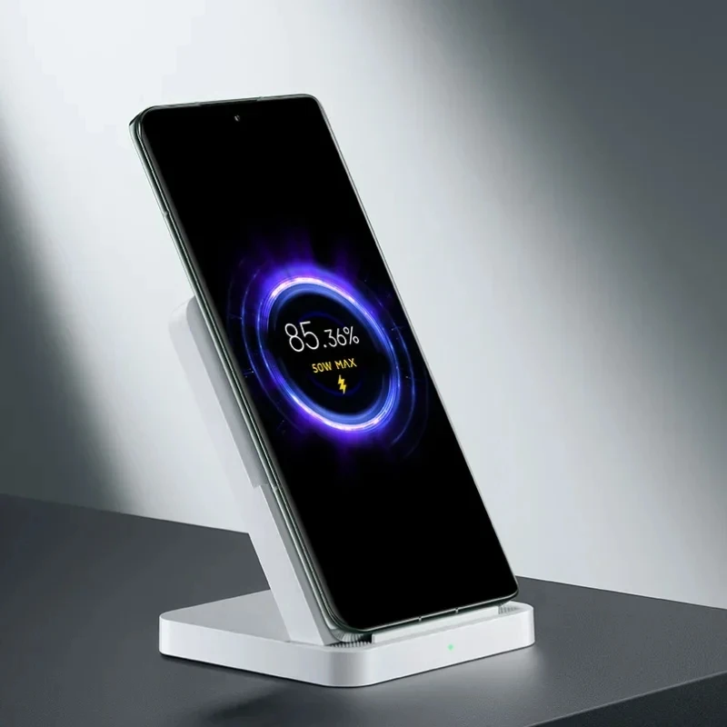 Original Xiaomi 50W Pro Vertical Air-cooled Wireless Charging Fast Charging Qi Stand for Xiaomi 13 Pro/12S Ultra/10 New