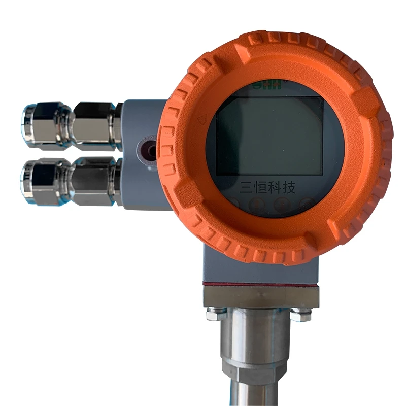 Vortex Flowmeter  1.DN15 to DN300 integrated clamping, plug-in ,  flange sensor IP65 Vortex Flow meter