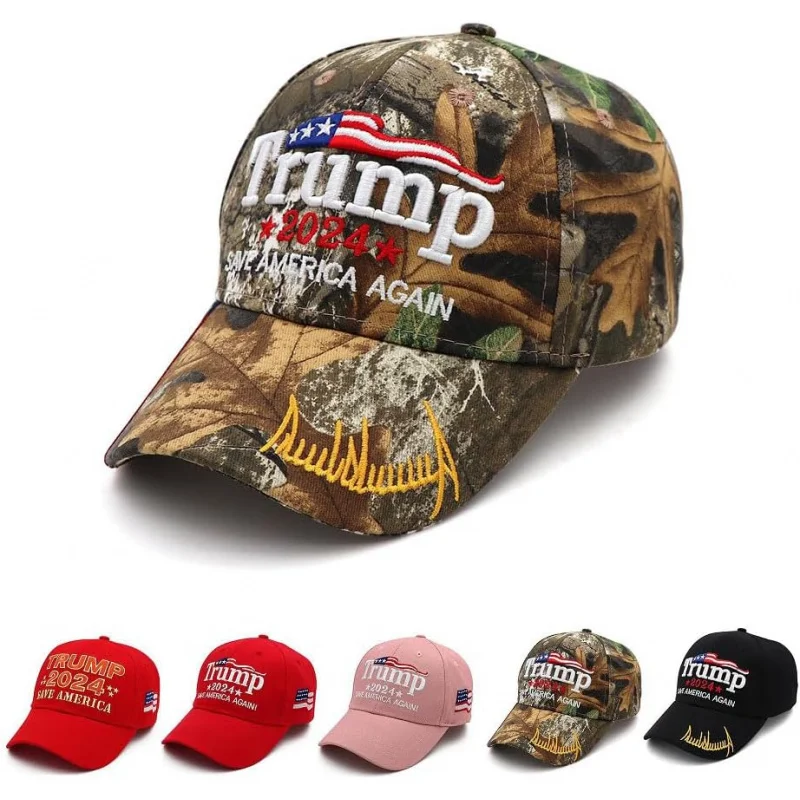 

Trump Vance 2024 Hat MAGA Sun Hat Embroidered Save America Again Slogan USA Adjustable Baseball Cap for Woman Men