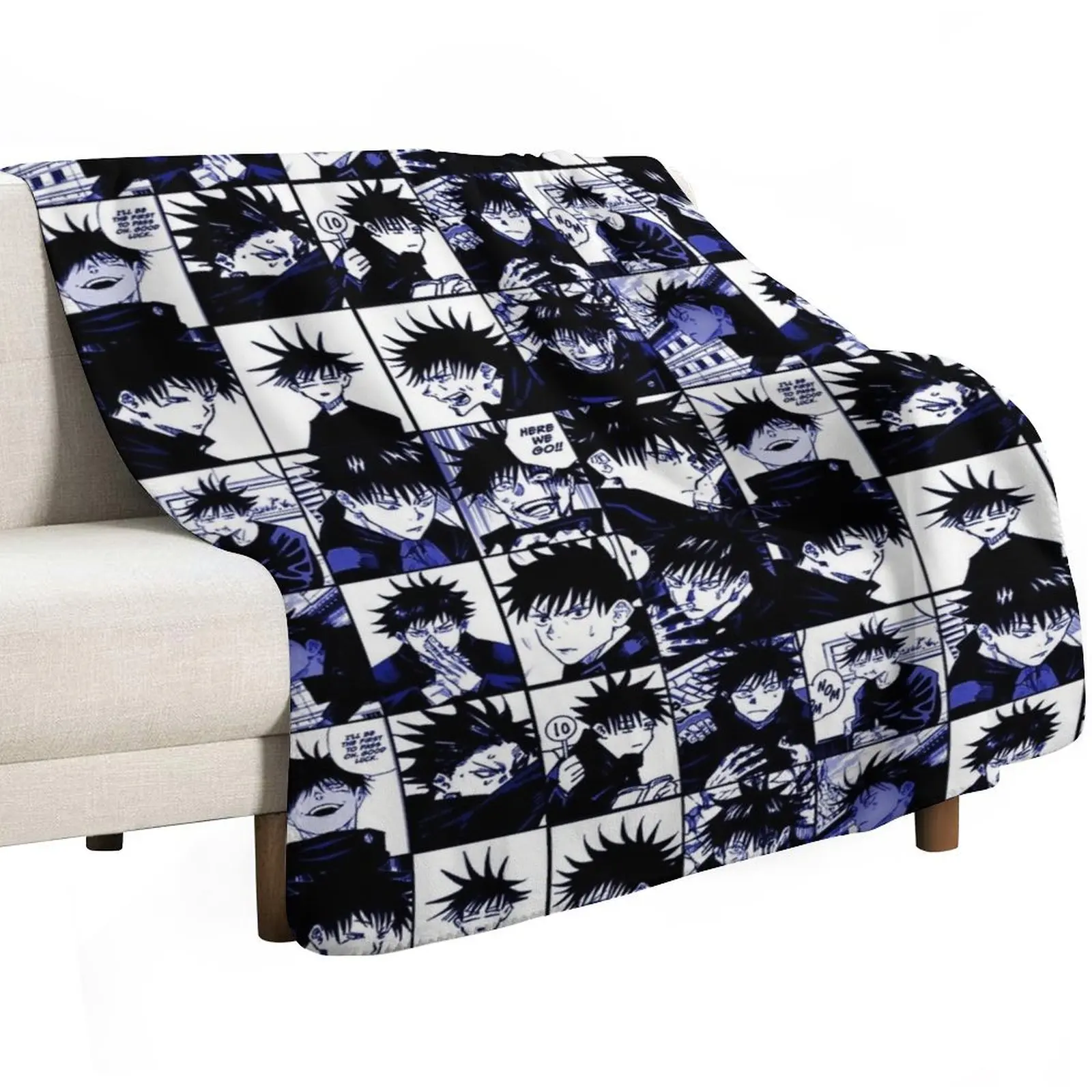 Fushigurojjk manga collage - color version Throw Blanket Moving Luxury Baby Decoratives Summer Beddings Camping Blankets