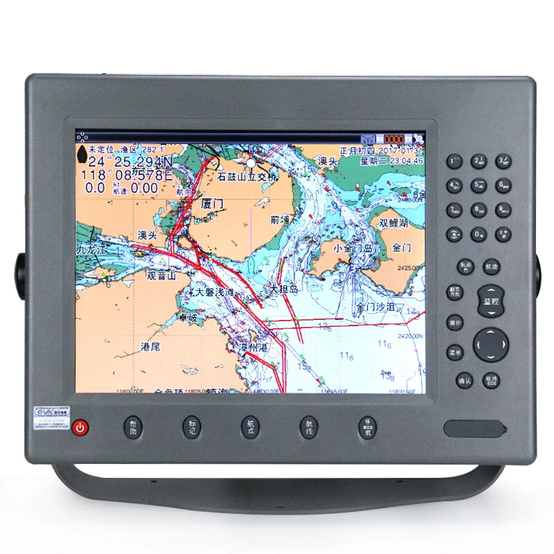 Suitable for pilot AIS9000-12 inch AIS anti-collision instrument Marine GPS navigation instrument collision avoidance