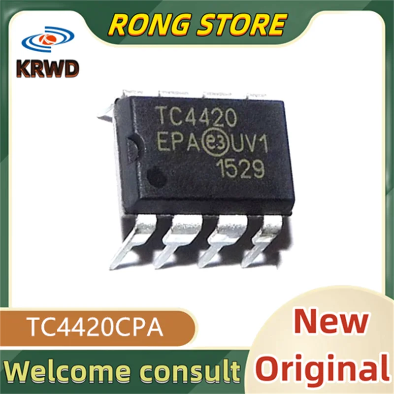 

5 шт. TC4420, новые и оригинальные, TC4420CPA, TC4420 DIP8
