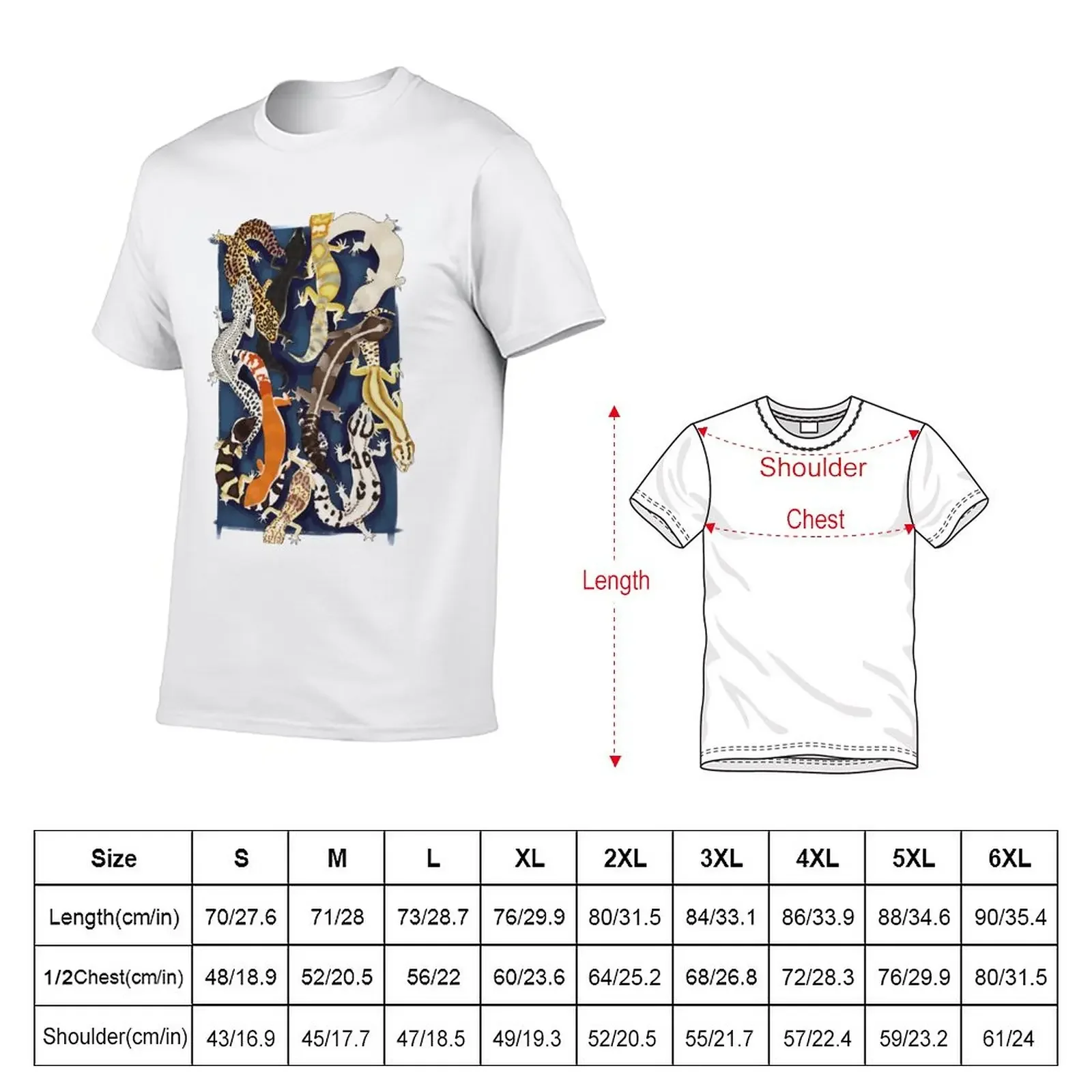 New Gecko overdrive T-Shirt T-shirt for a boy graphic t shirts oversized t shirt Men's t shirts