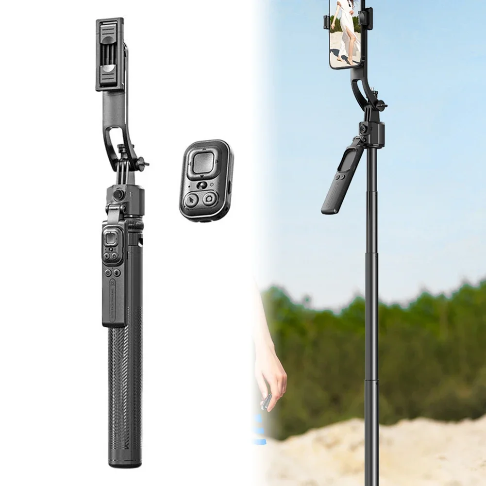 

Mobile Selfie Pole Intelligent Auto Face Tracking Anti Shake Gimbal Tripod With 360 Rotation For Live Streaming Tripod Parts