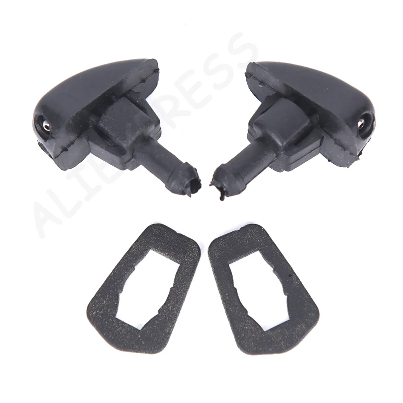 New 2pcs Universal Car Window Windshield Wiper Washer Nozzle Water Spray Jet