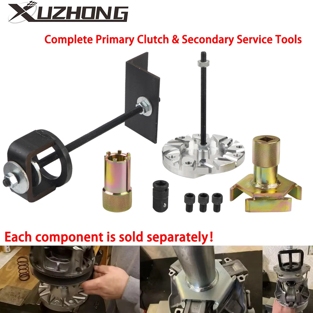 Complete Primary Clutch & Secondary Service Tools Kit Fits For Polaris RZR 900 1000 & Turbo 1000 Ranger General XP P-90