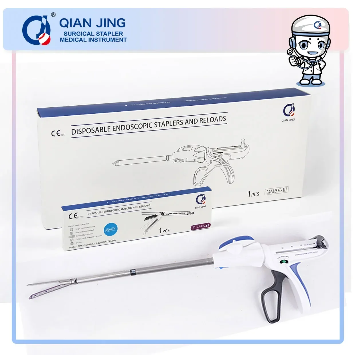 Medical instrument Disposable endoscopic linear cutter stapler for Laparoscopic Surgery