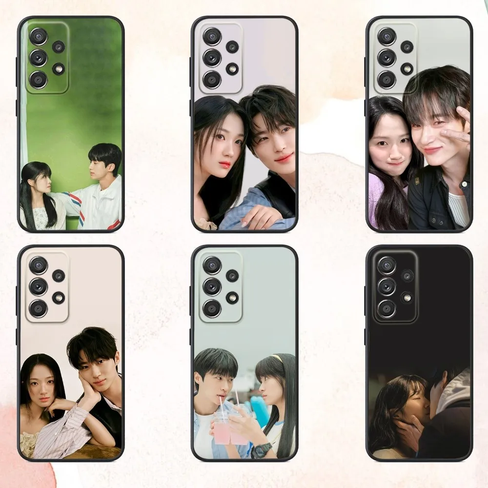 

Korea TV Series Lovely Runner Phone Case For Samsung S25,S24,S21,S22,S23,S30,Ultra,S20,Plus,Fe,Lite,Note,10,9,5G Black Cover