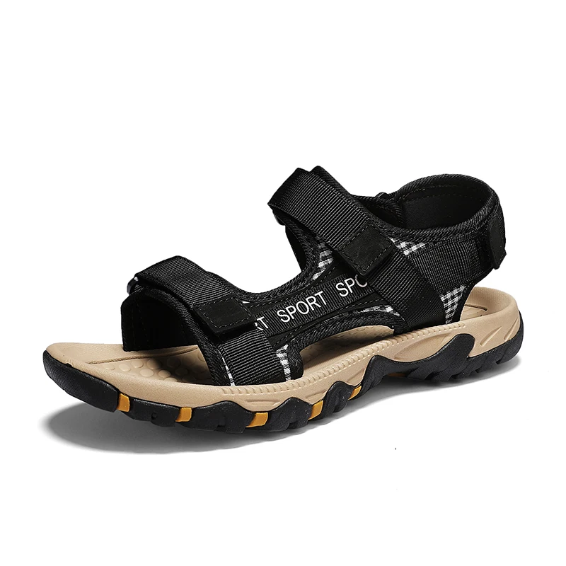 

Men's motorcycle summer new beach shoes, outdoor sandals, comfortable and casual men's shoes