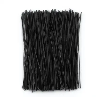 

500pcs Cable ganizer Ties 6 Inches Black Wire Wraps for Cords Gardening Food Package Durable Reusable Iron Material