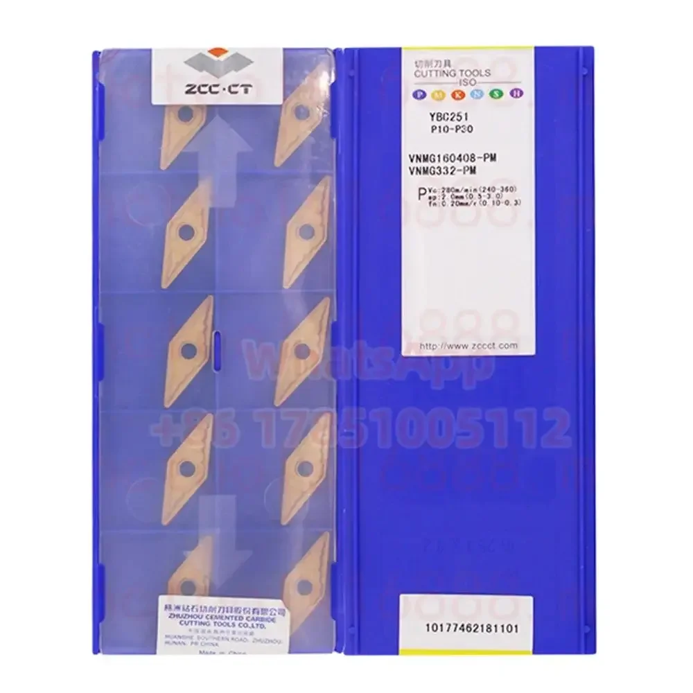

ZCC.CT VNMG160404 VNMG160408 VNMG160412 YBC151 YBC252 YBC152 YBC251 YBG202 YB6315 YNG151C YBG205 Carbide Insert VNMG Inserts