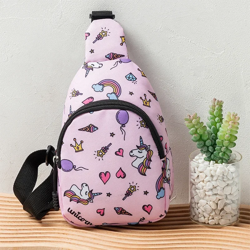 Borsa a tracolla per bambini Borsa a tracolla per bambini simpatico cartone animato Borse da petto per bambini alla moda Borse per bambini per borse firmate per ragazze