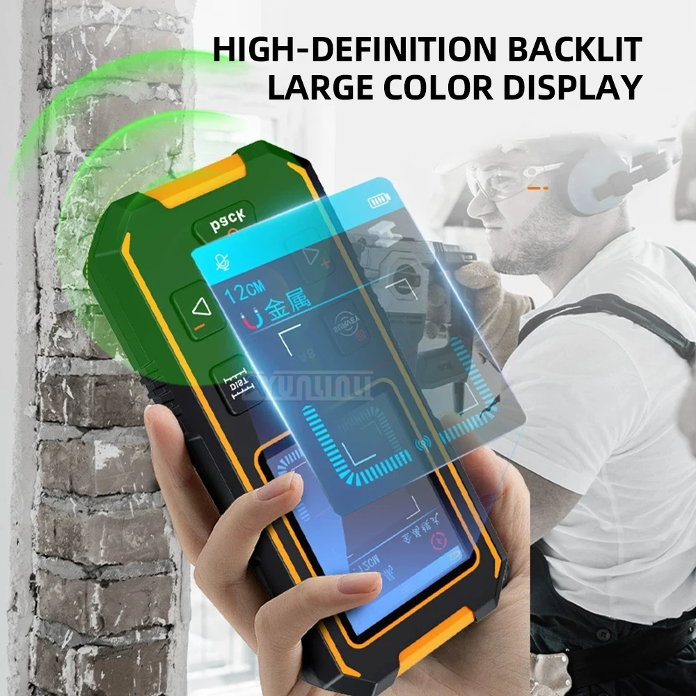 NF-513 detector de pared tuber - Wall Scanner Rebar Detector reseña y precio