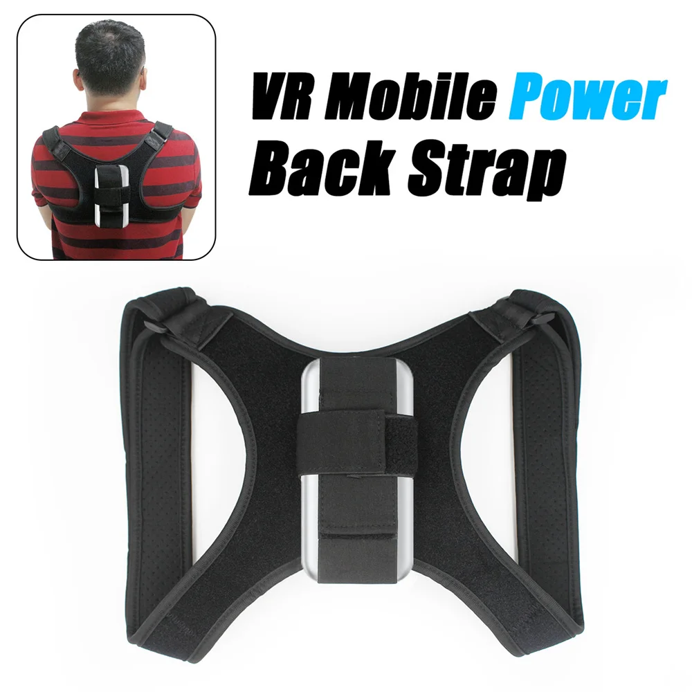 Power Bank Backpack Strap For Oculus Quest 2/Meta Quest 3/Pico 4/PS VR2 Head Strap Adjustable Backpack Strap VR Battery Bracket