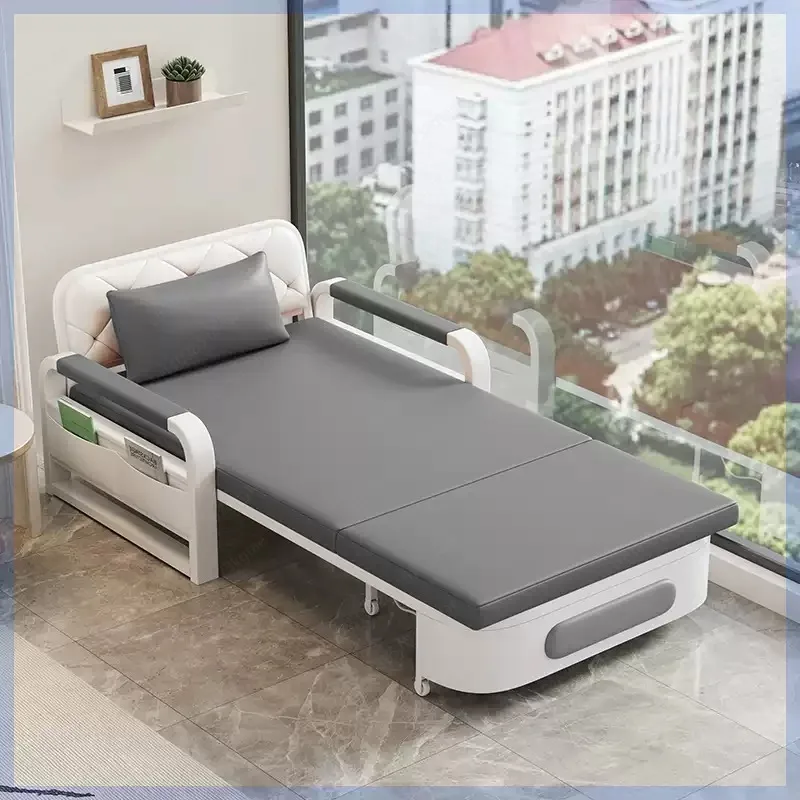 Multi-Functional Sofa Bed, Foldable Convertible Couch for Small Spaces, Modern Futon for Living Room, Balcony, Apartment