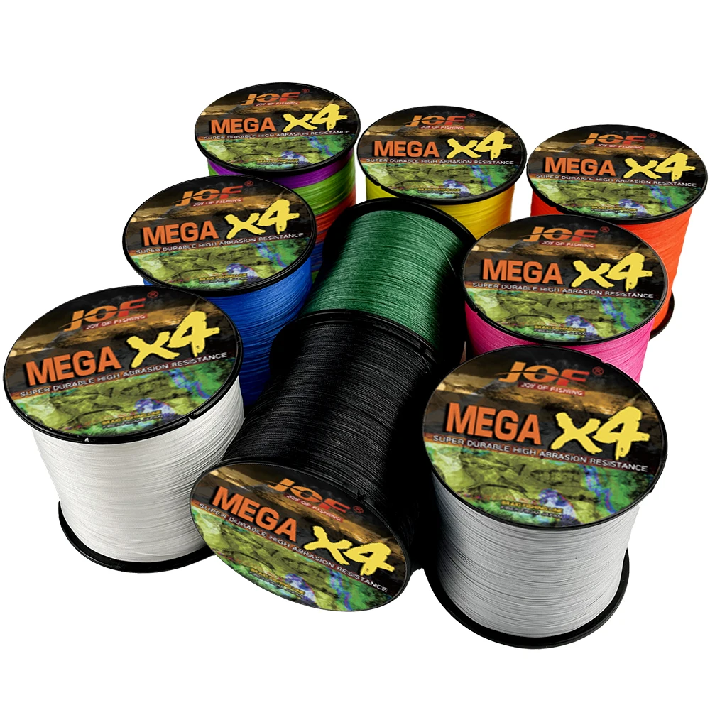 X4 hebras 300M 500M cable principal trenzado suave de agua salada marina 0,4 # -8.0 #   Línea de pesca con señuelo multifilamento extremo 100% PE 10LB-80LB - imagen 5