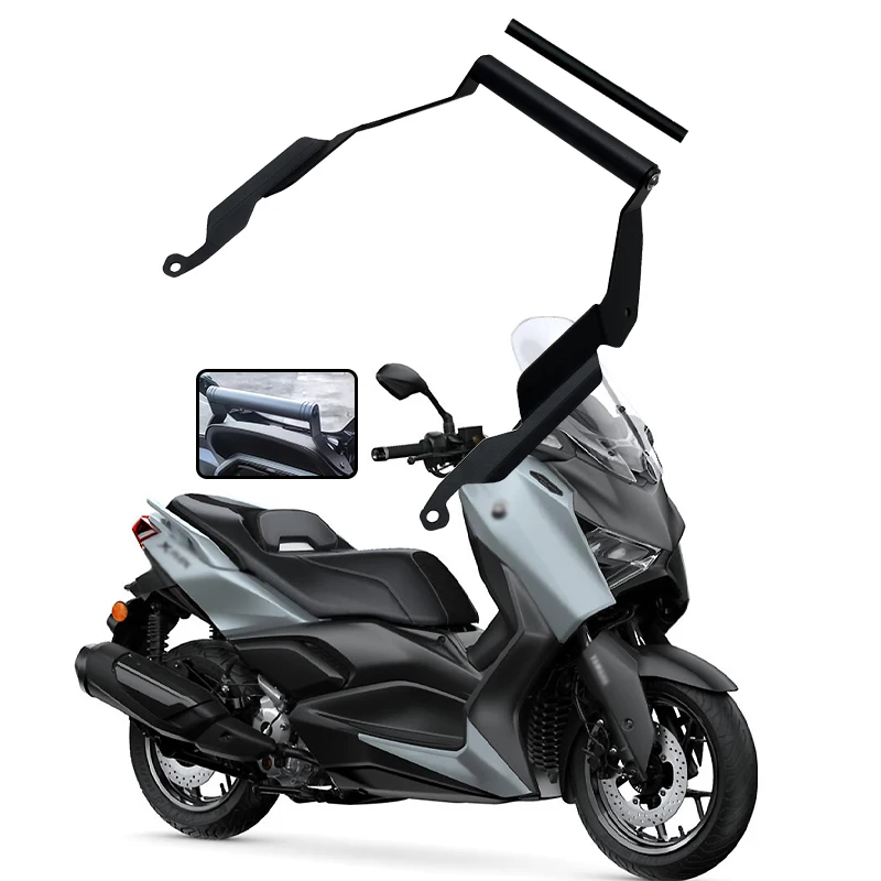 

Держатель для телефона и GPS-навигатора на мотоцикл, кронштейн для YAMAHA XMAX350 X-MAX 350 Tech Max+2025-