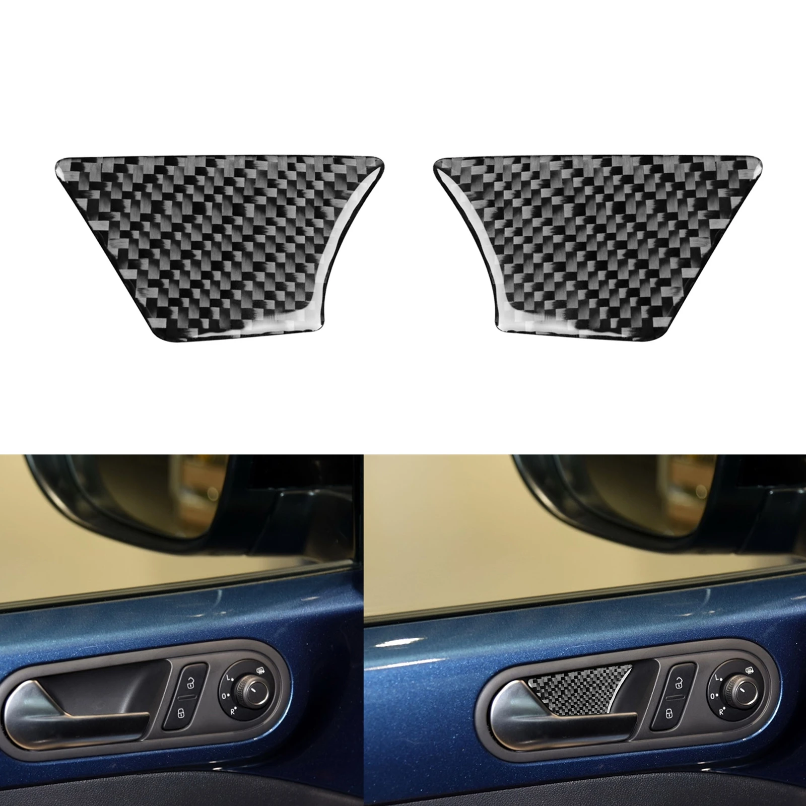 

Carbon Fiber Interior Decorative Door Handle Bowl Cover Trim For Volkswagen VW Beetle 2012 2013 2014 2015 2016 2017 2018 2019