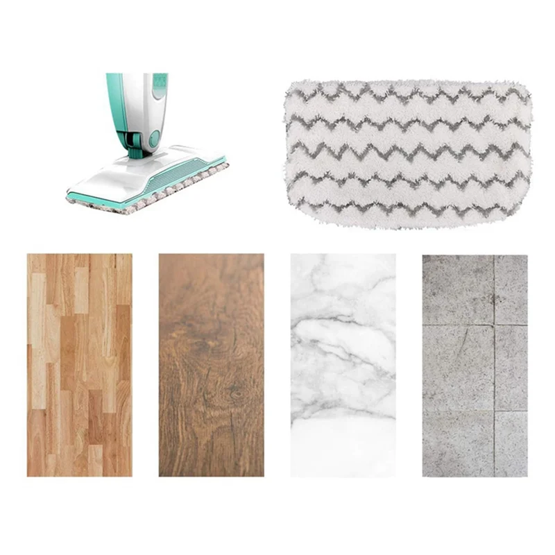 Almohadillas de repuesto para mopa de vapor A005-5PCS, piezas de repuesto para aspiradora Shark Steam Mop S1000 S1000A S1000C S1000WM S1001C