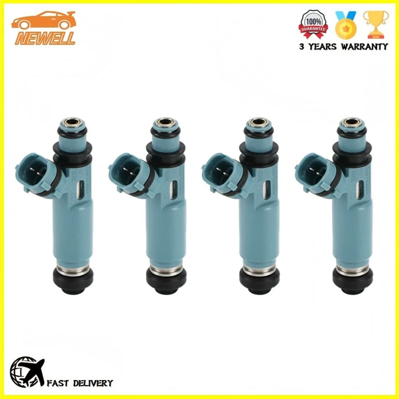 4pcs 195500-4460 N3H2-13-250 N3H213250 Fuel Injector For MAZDA RX7 RX8 MX5 MIATA TURBO FC3S 52lb 550cc