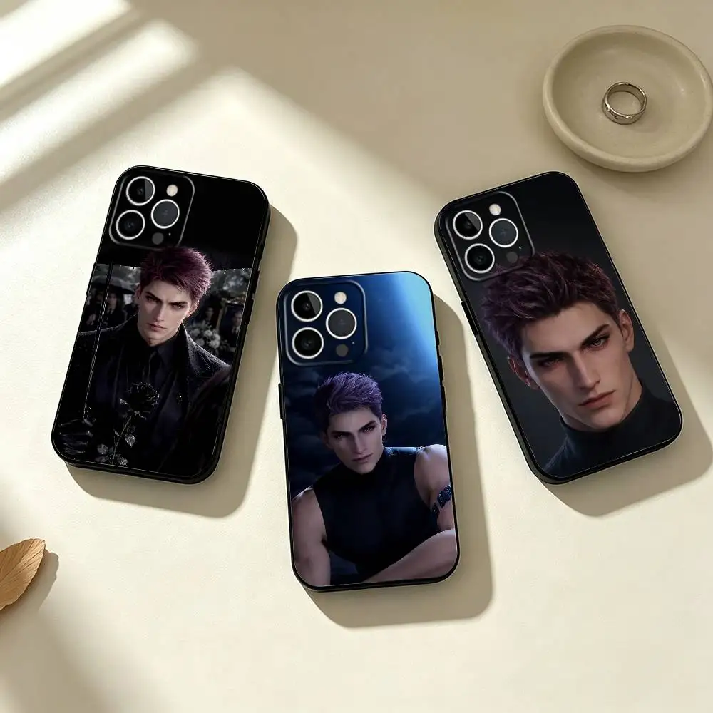 COOL Valko Ao Yin Phone Case For iPhone 17,16,15,14,13,12,11 Plus,Pro Max,XS,Soft Silicone Black Cover