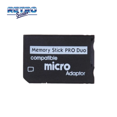 Адаптер MicroSD TF для карт памяти MS Pro Duo — пример использования