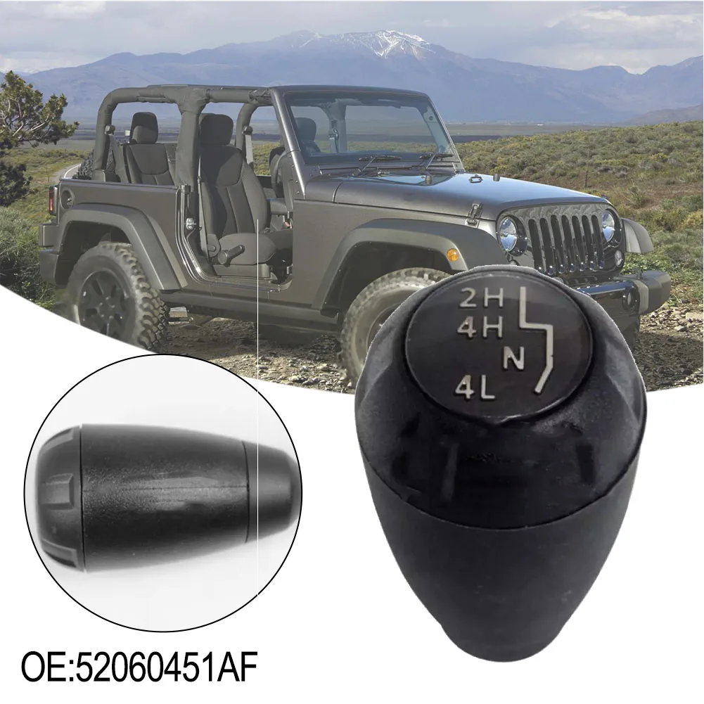 Robust Shift Knob OEM 52060451AF Compatible with For Jeep JK (2007 2018) Enhances Vehicle Functionality and Style