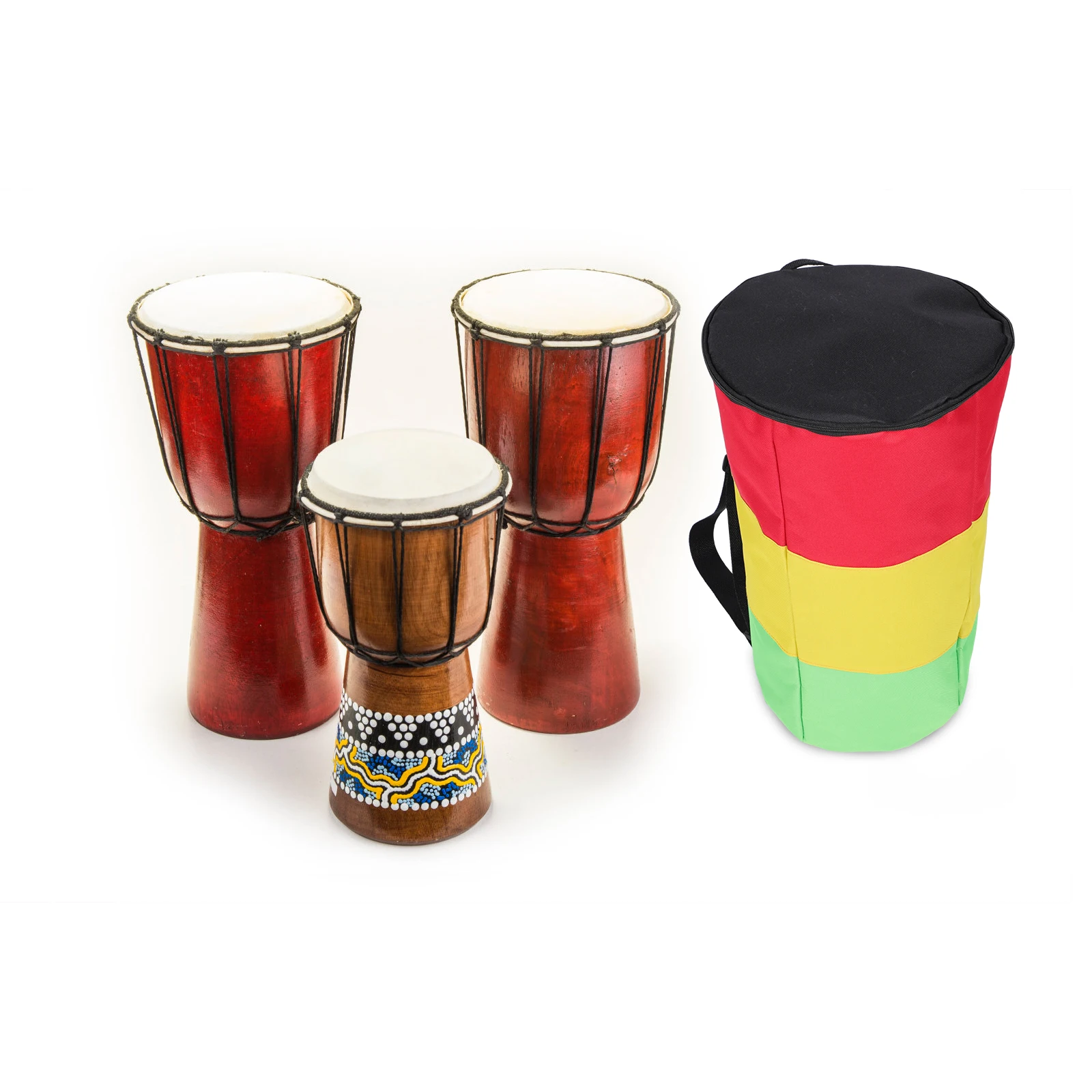 

African Drum Oxford Cloth Waterproof Large Capacity Waterproof Bag Music Instrument Storage Bag Djembe Backpack