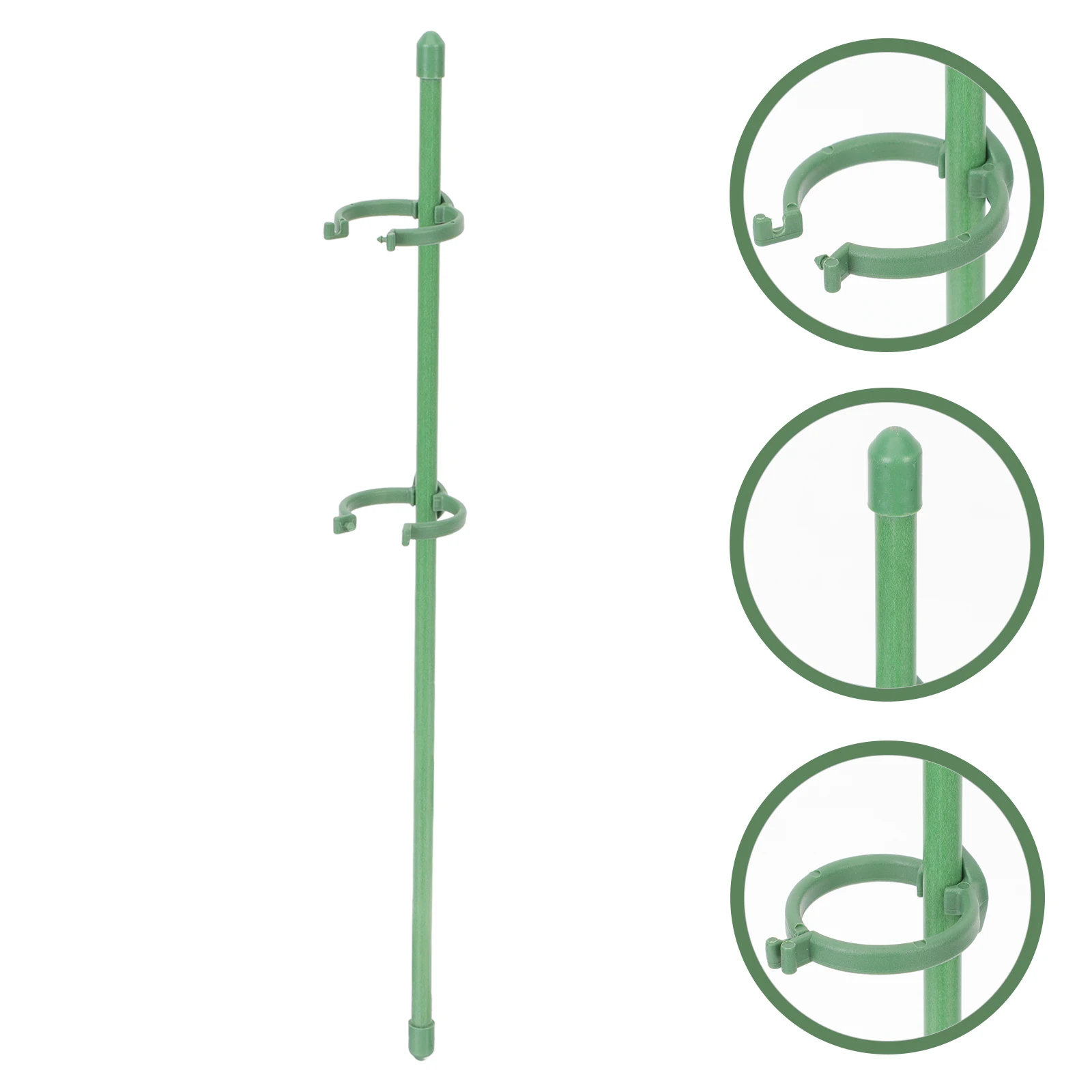 50pcs Lightweight Tall Plant St Indoor Reusable Plastic Flower Rack Plant Frame Climbing Frame chid St