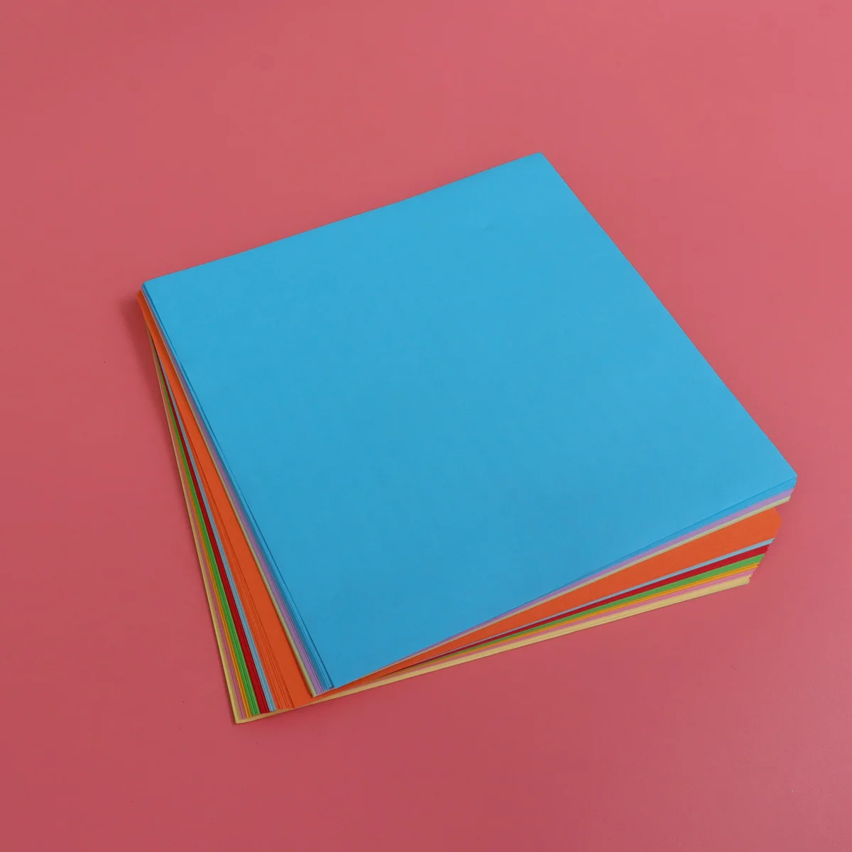 15X15Cm 20 لونًا من ورق اوريغامي مزدوج الجوانب لمشاريع الحرف اليدوية الفنية أوراق ملونة قابلة للطي مربع مميز