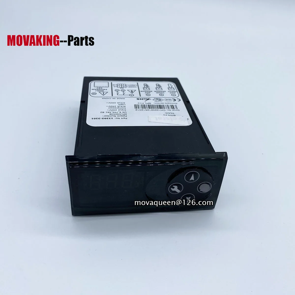 ディスプレイキャビネット用電子冷凍庫サーモサット、冷蔵庫アクセサリー、コールドキャビネット、220v、ems25,12204-3201