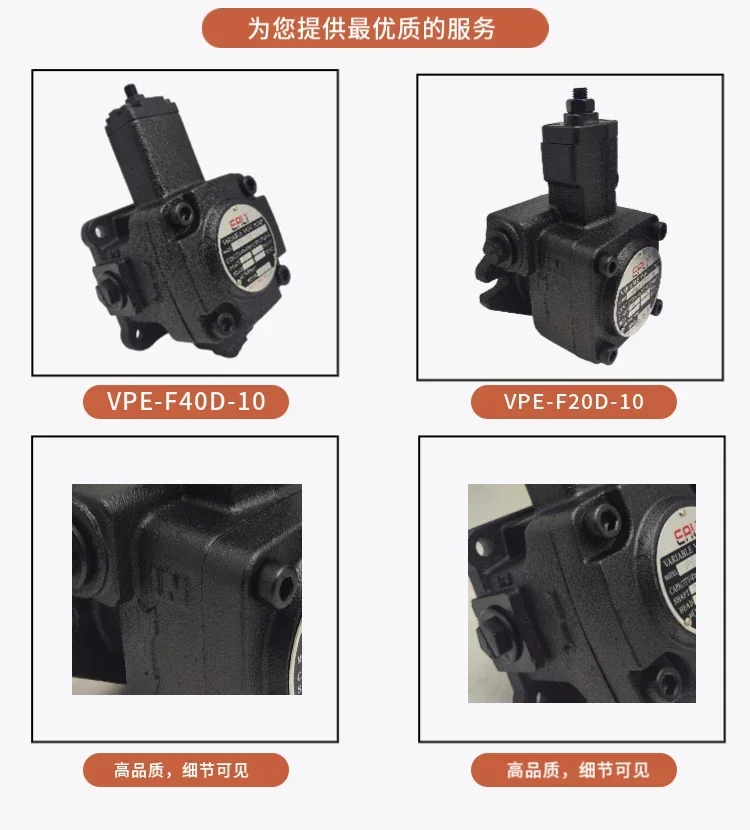 EALY VPE-F20D-10 Variable Vane Pump VPE-F40D C B-10 Oil Pump F30 F15