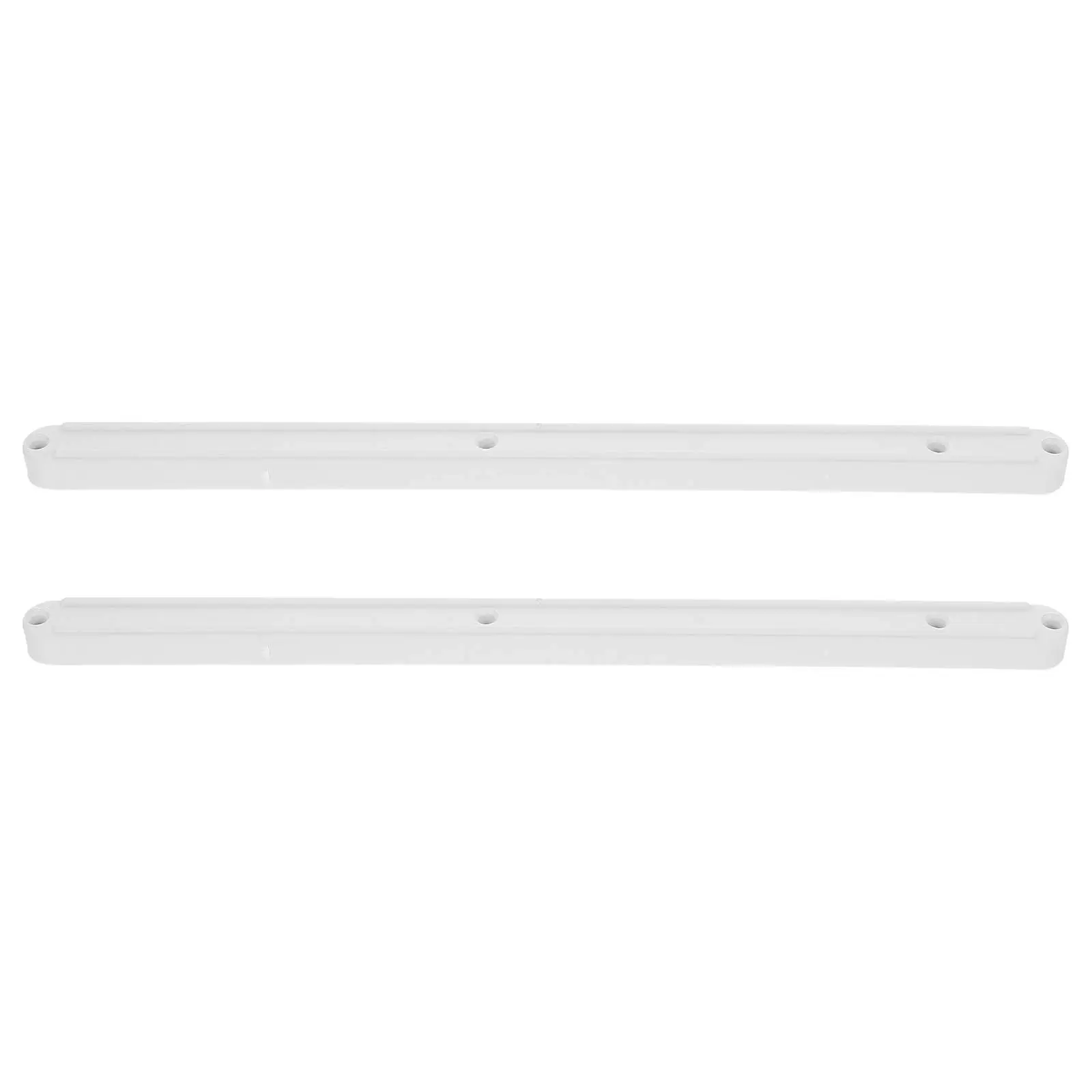2Pcs Low Noise Plastic Drawer Slides Easy Installation 12 Inch Side Mount Drawer Rails for Kitchen Cabinet Dresser Wardrobe Use
