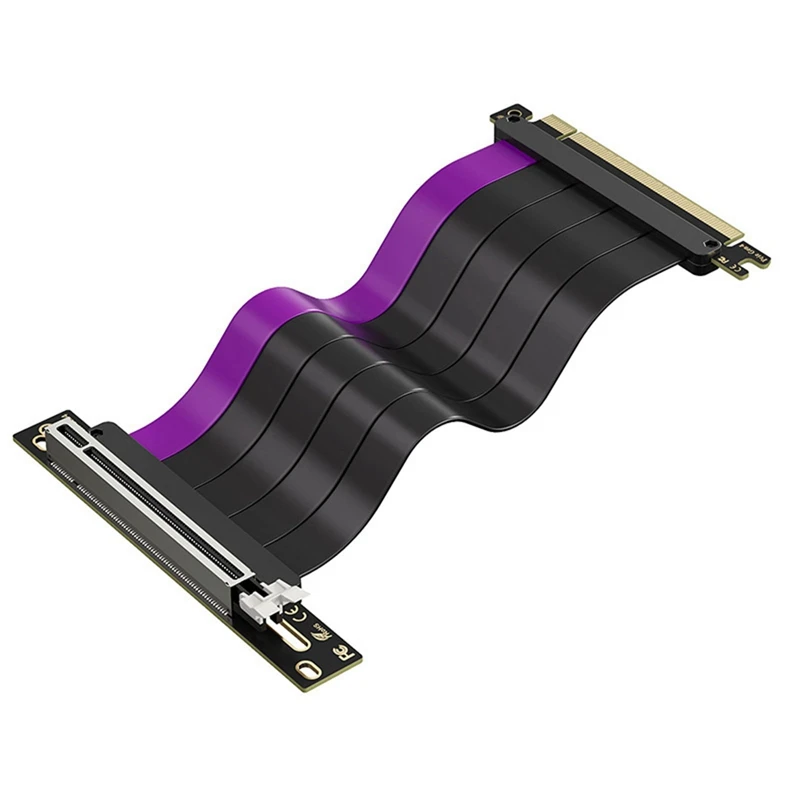 

Линия расширения графической карты PCIE4.0 Ротор X16 Ротор 16X Настольный компьютер Горизонтальная вертикальная линия загрузки