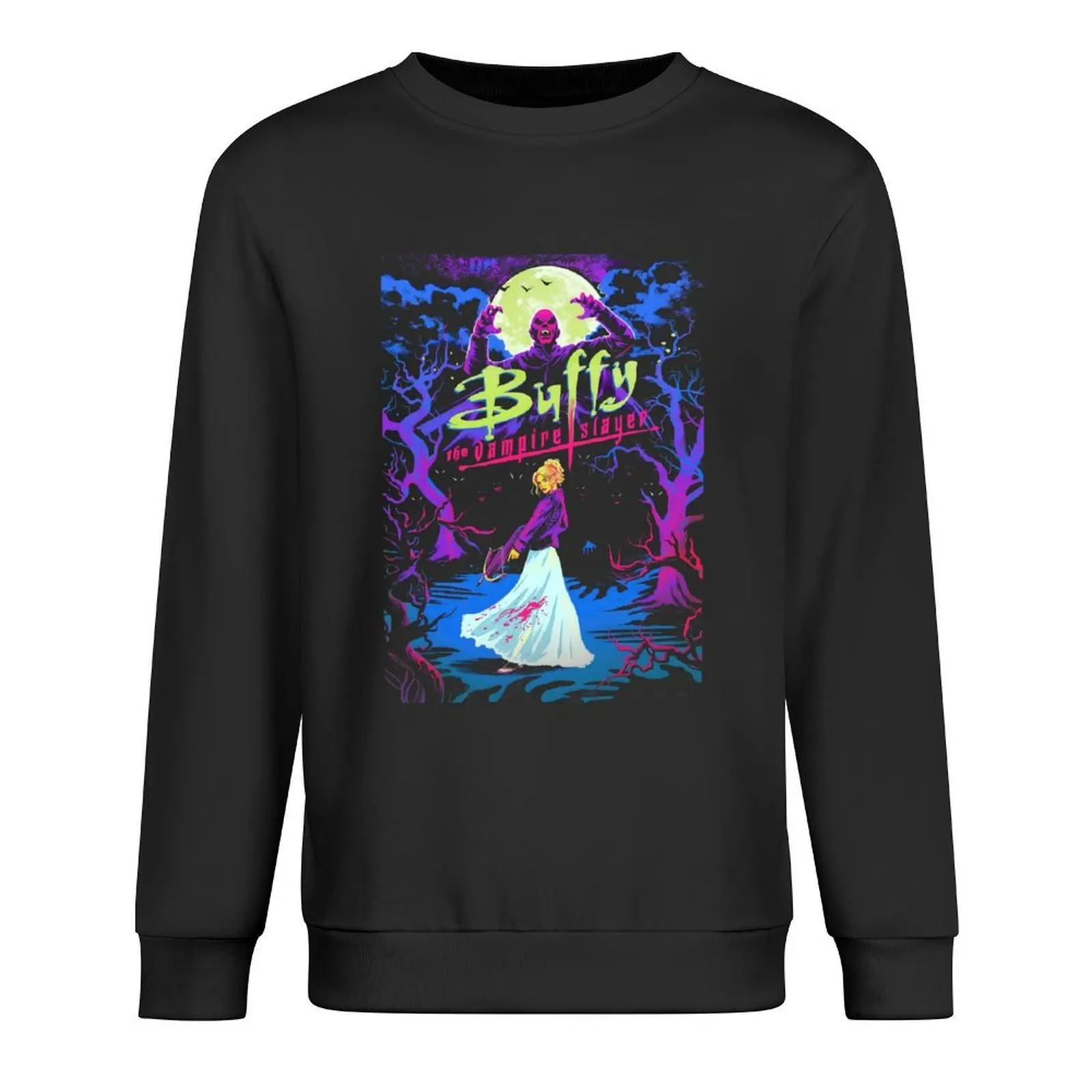 

Buffy Vampire Horror Pullover autumn new products aesthetic clothing autumn jacket men men's autumn clothes sweatshirt