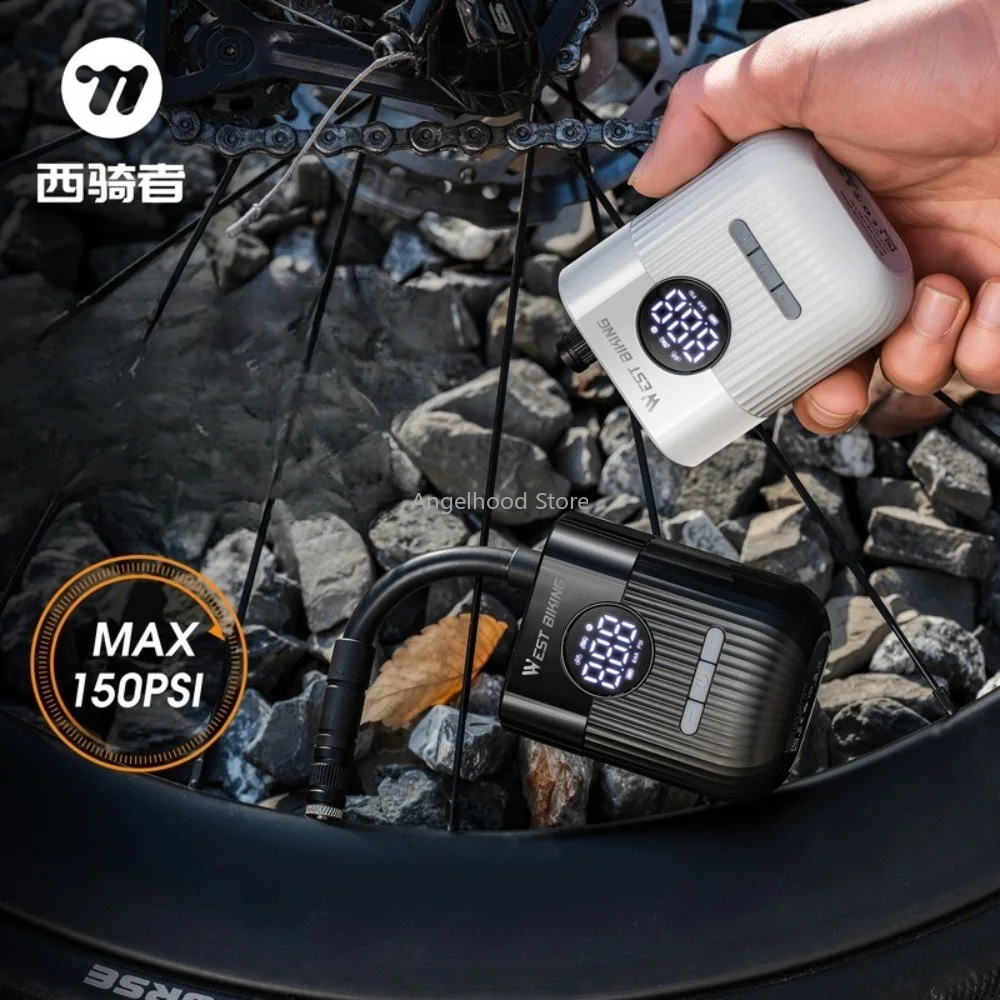 

Bicycle Electric Air Pump Portable Digital Inflator Mini Tires Inflator Bicycle Air Pump Replacement Parts Cycling Accessories