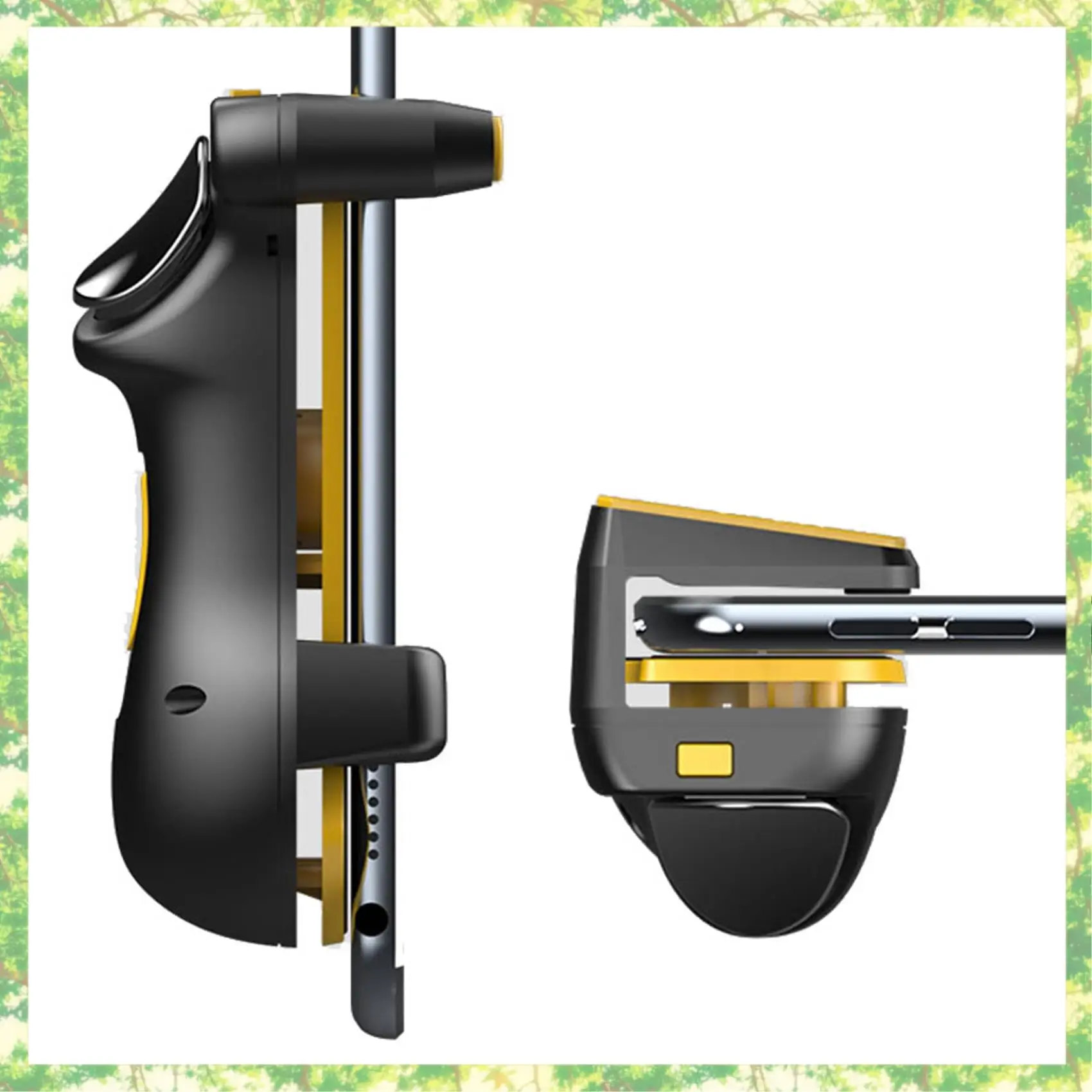 Smart-4X الزناد أذرع التحكم في ألعاب الفيديو السعة L1R1 النار الهدف زر غمبد عصا التحكم لباد اللوحي FPS لعبة ل PUBG