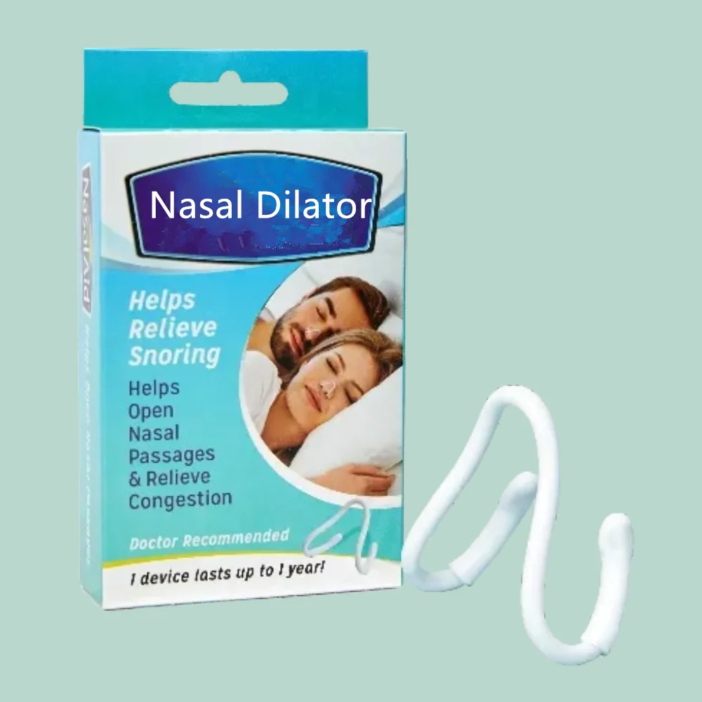 Nasal Dilator For Improve Nose Vent Ease Breathing Relieve Snore Silicone Anti Snoring Nose Clip For Better Sleep Snore Solution