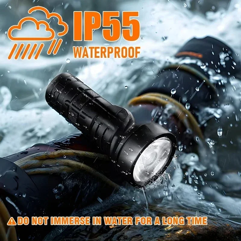 20W 1900 Lumens Strong Strong Light Flashlight TN05 High Performance Aluminum Strong Magnetic Charging Light Emitting