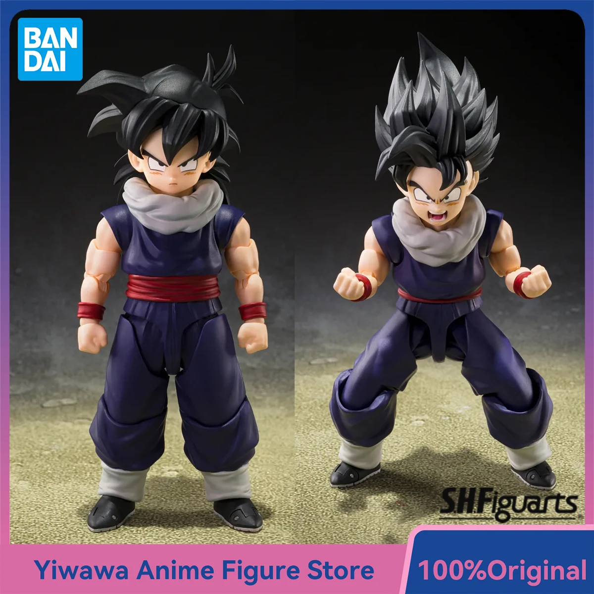 

Bandai S.h.Figuarts Son Gohan Limited Edition Z-Fighters Group Base Ver Action Anime Figure 1/12 Collectible Model Toy